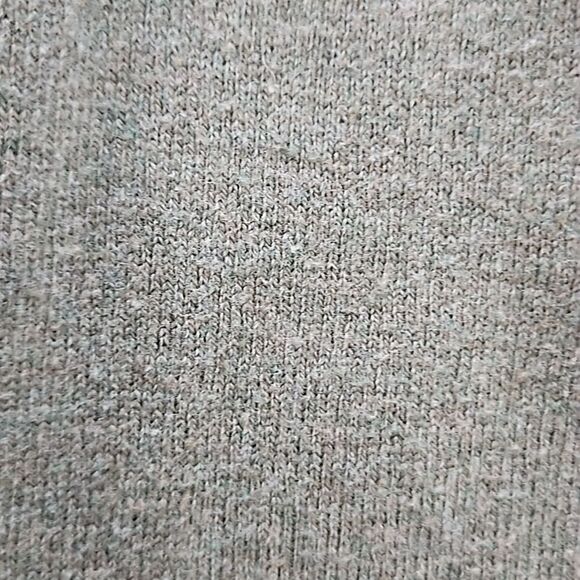 H&M Girl's Knitted Long Sleeves Midi Sweater Dress With Lace Hem 6-7 Olive Green - Picture 15 of 16